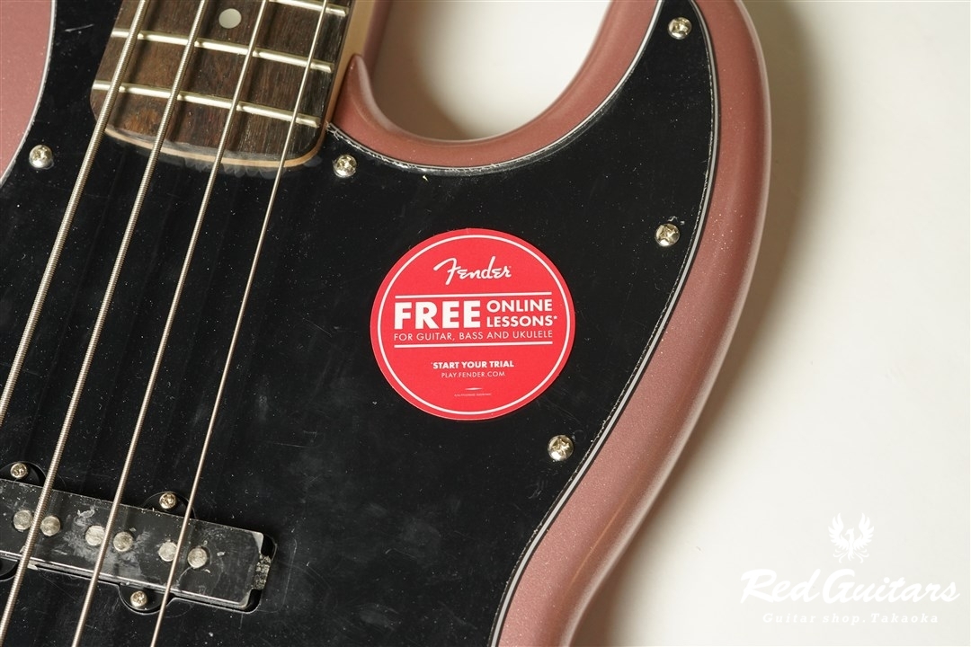 Squier by Fender AFFINITY SERIES JAZZ BASS - Burgundy Mist | Red